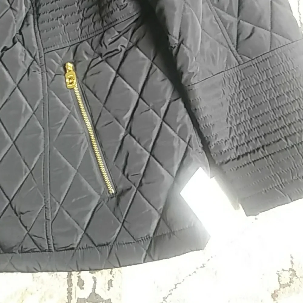 NWT Michael Kors plus size jacket. 1x black